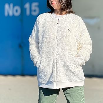キスオンザグリーン　ゴルフ　ボアジャケット　チェック　レディース　ボアパーカー ゴルフ アウター ゴルフウェア レディース 長袖 パーカー / ロゴ