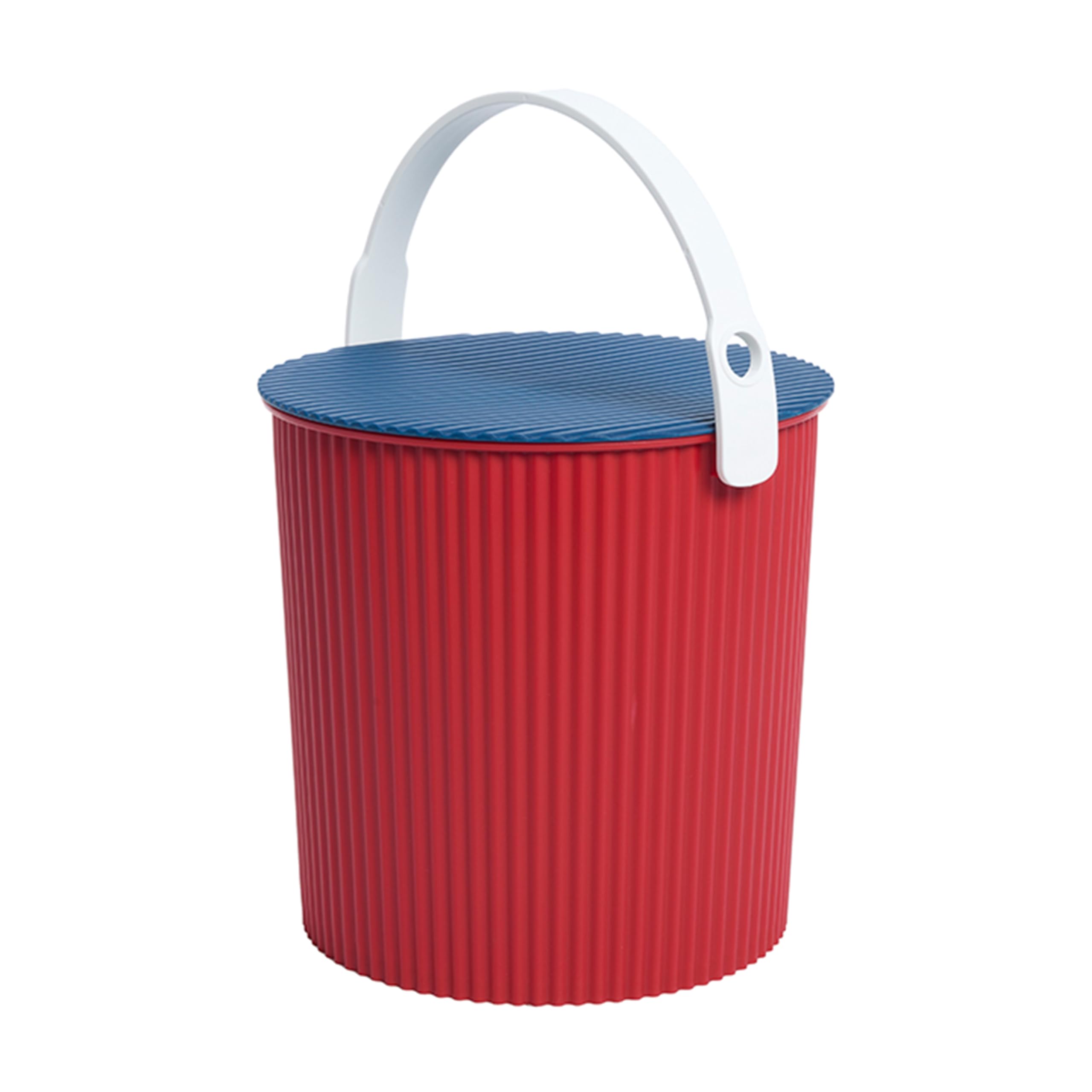 Heavy Duty Bucket - 2.6 Gallon with Lid & Handle -24