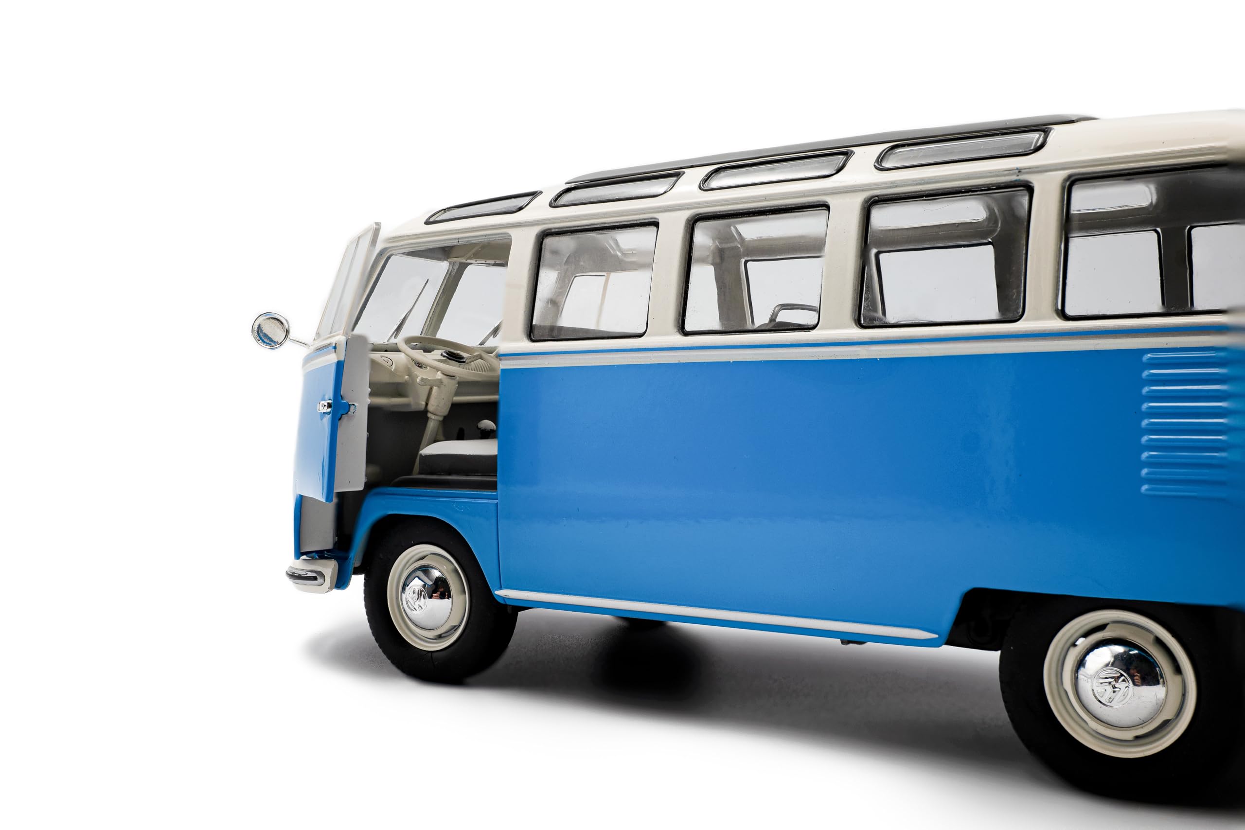 Solido 1:18 VW T1 21 Windows b. blau/weiß