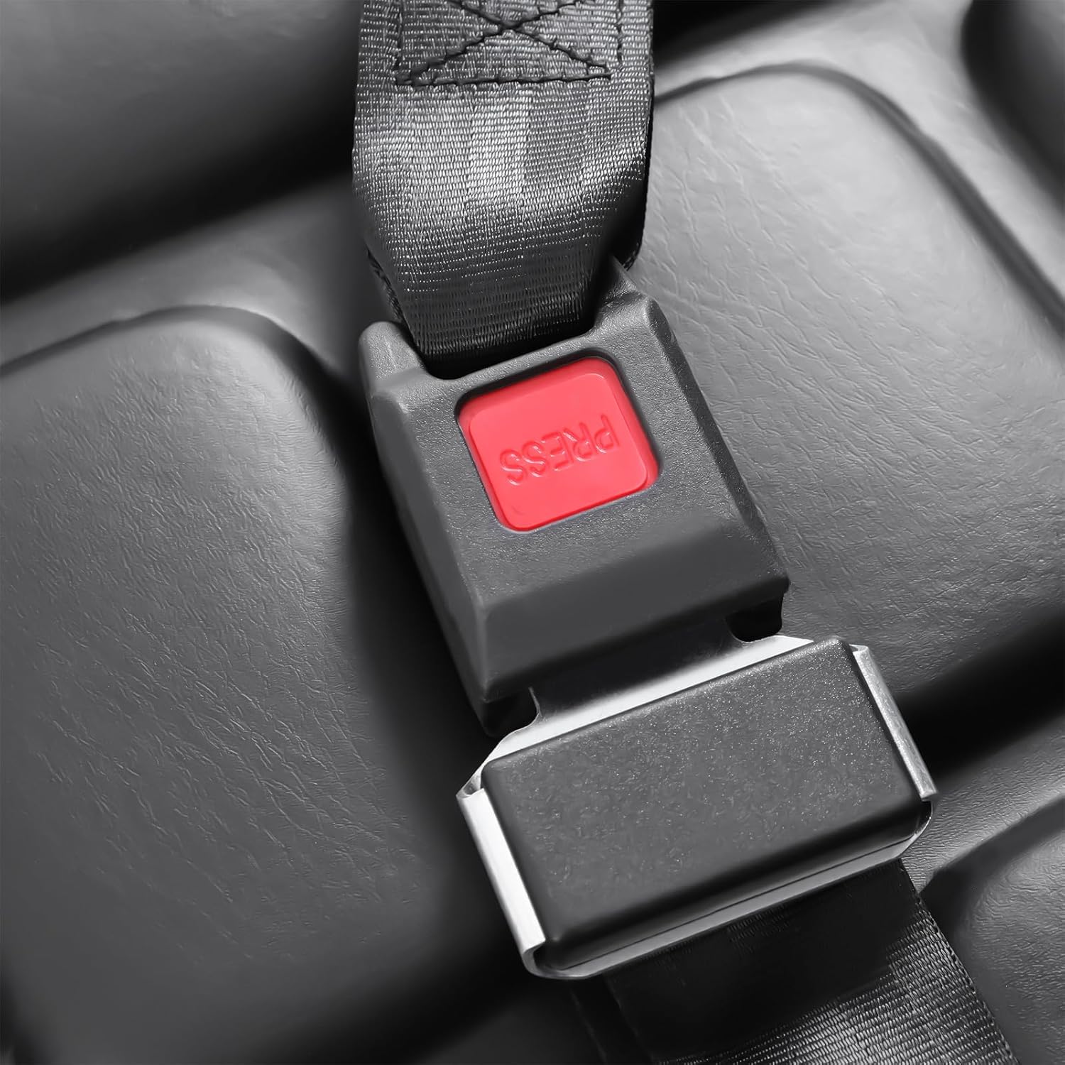 Universal Adjustable Forklift Seat Lawn Tractor Seat Riding Lawn Mower Seat with Safety Belt, Full Suspension Seat Replacement for Heavy Mechanical Seat, for Garden Tractor Excavator Dozer