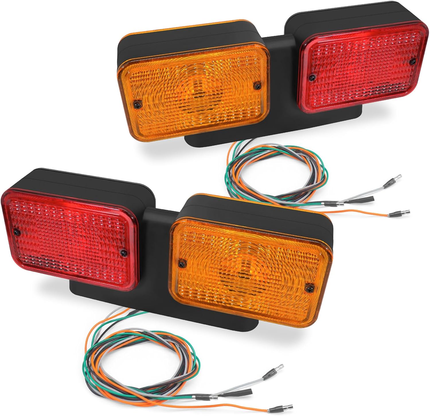 LED Tail Lights for John Deere 1025R, Upgraded Bright Rear Light for JD Tractor 1023E 1026R 2025R 2032R 3025D 3032E 4066R 5075E, RH LH Taillights for Brake Turn Stop Warning LVA18272 LVA18273