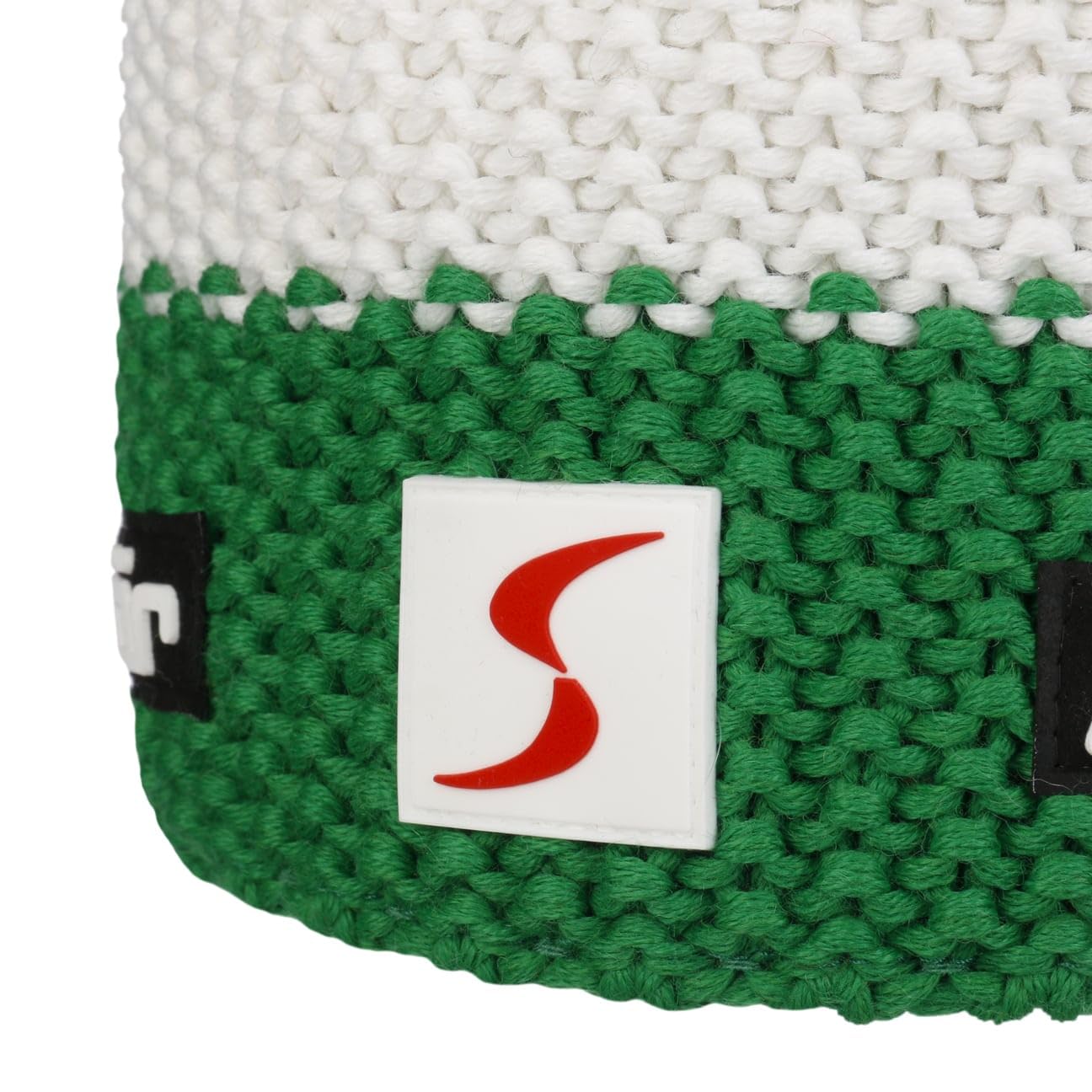 Eisbär Bonnet Beanie Star Skipool Kids Bonnet pour Enfant Bonnet à Pompon (Taille Unique - Rouge)