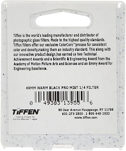 Miniatura 5 de Tiffen 55WBPM14 - Filtro Pro-Mist (2.165 in), color negro cálido