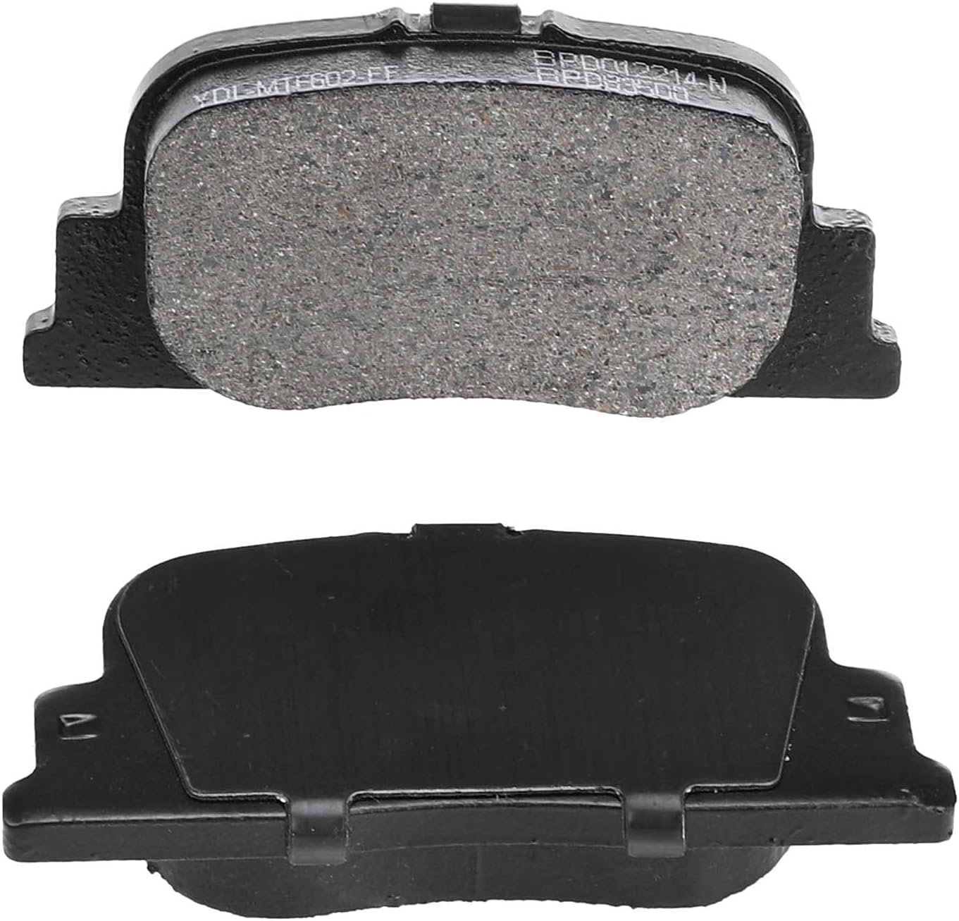 A-Premium Front Vented & Rear Solid Disc Brake Rotors + Ceramic Pads Kit Compatible with Select Toyota and Lexus Models - Camry&ES300, 2000-2001, 12-PC Set