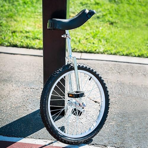 Miniatura 26 de ZeHuoGe 16" Unicycle Excelente Manganeso Marco de Acero de Manganeso Protección Mute Cojinete de EE.UU. Entrega Naranja,Azul,Con color,Rojo