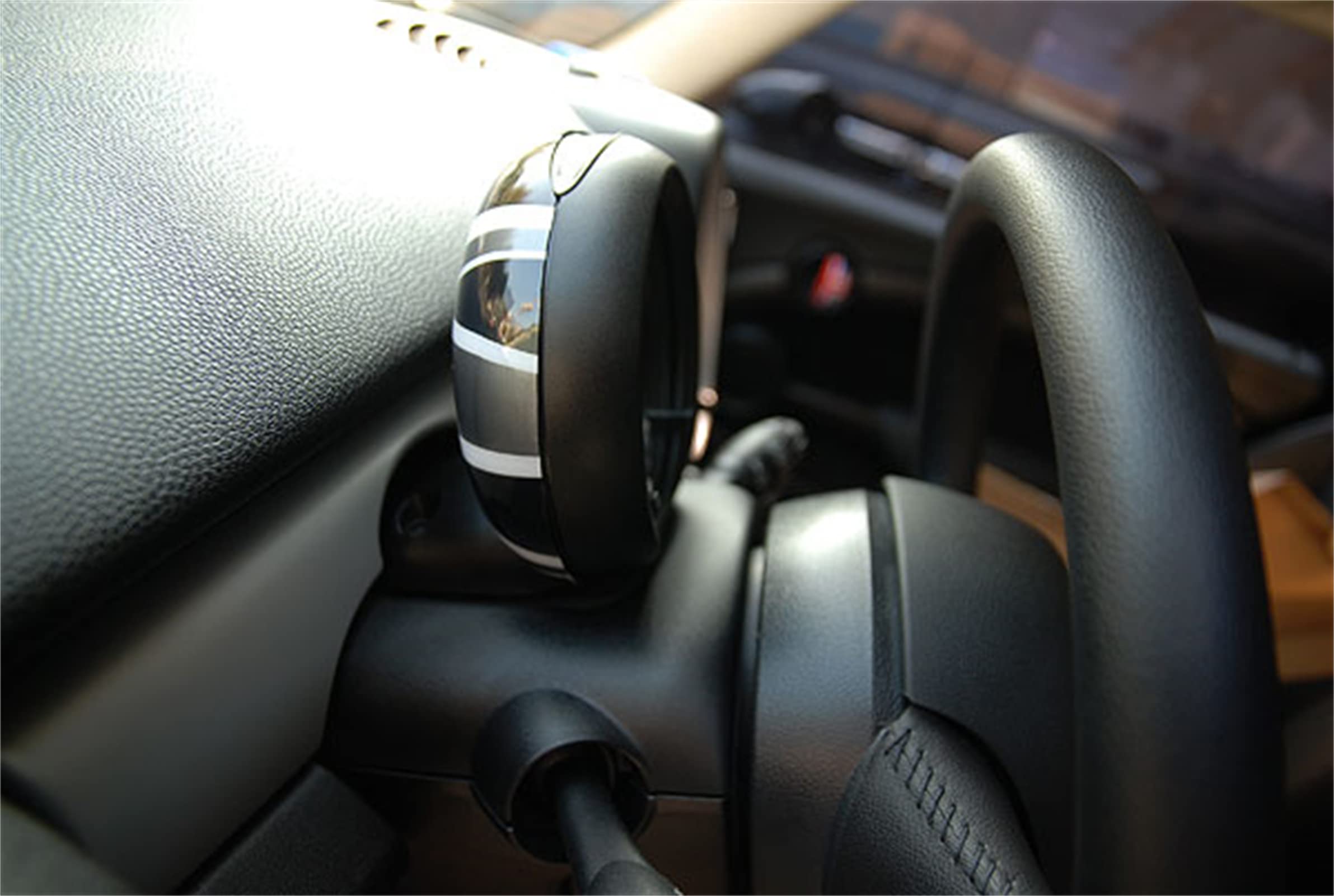 Autocollant de protection pour compteur de vitesse, tachymètre intérieur de voiture compatible avec Mini Cooper R55 Clubman R56 Hatchback R60 Countryman R61 Paceman (jack gris)