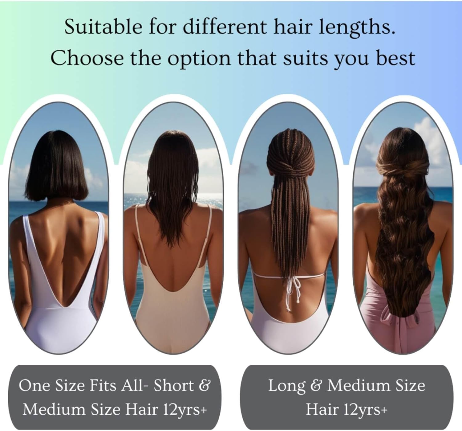 Silicone Swim Cap – Multiple Styles & Sizes