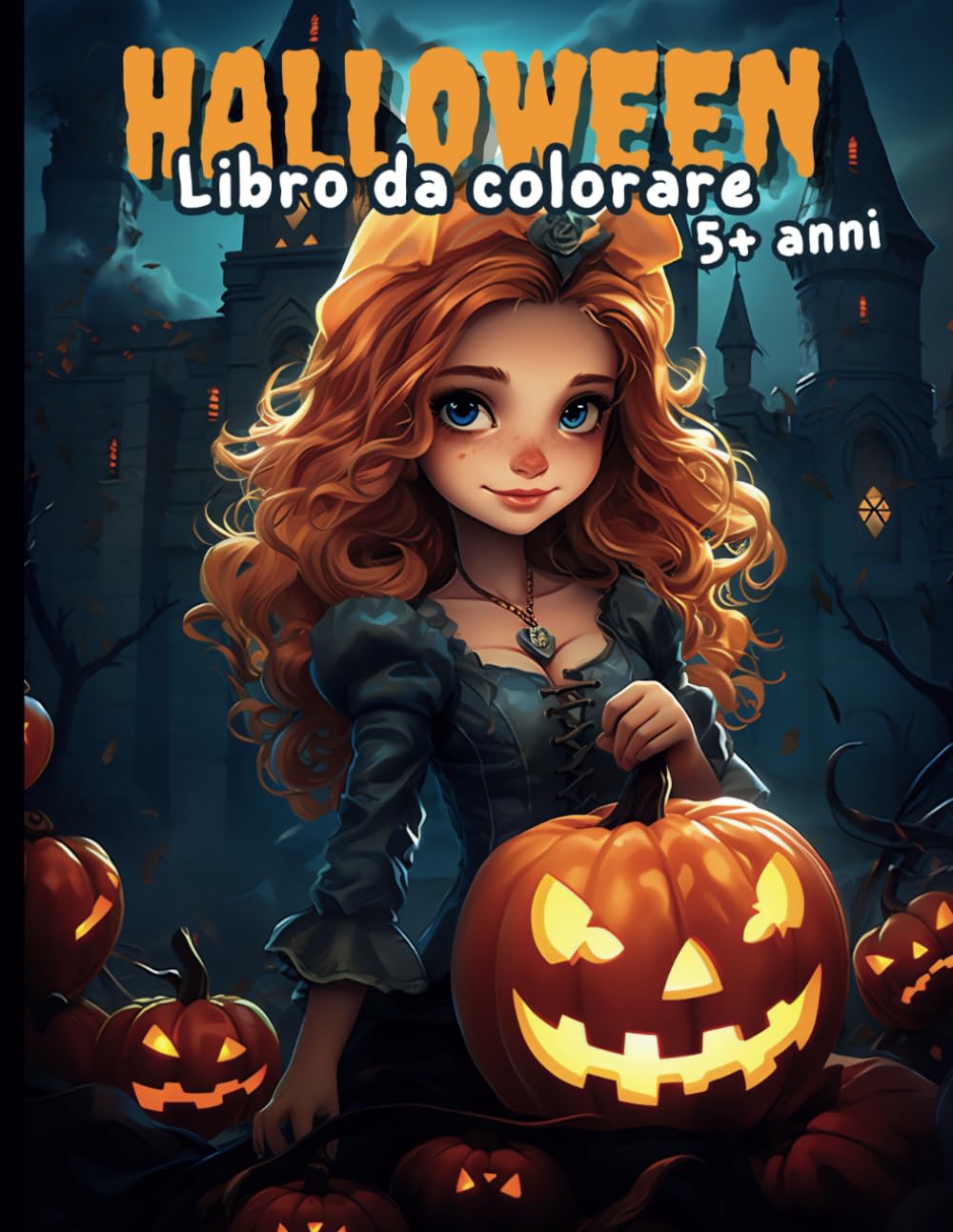 Independently published Halloween libro da colorare per bambini e ragazzi: 5+ anni | 38 disegni forato A4 con fogli antimacchia | zucche, streghette e streghetti, gattoni