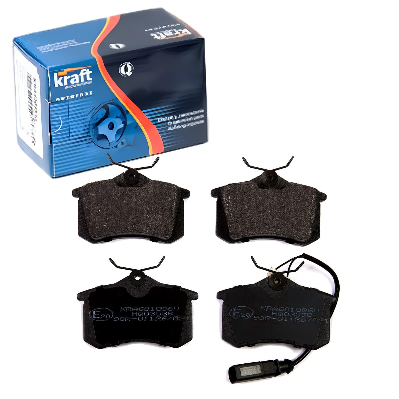 Kraft Automotive 6010960 - Kit Pastiglie Freno, Freno A Disco-image