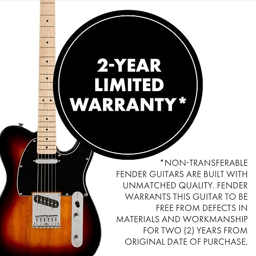 Squier by Fender Affinity Stratocaster Guitare Électrique Débutant Sunburst - 6