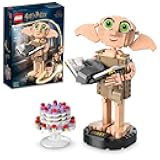 Harry Potter Dobby The House-Elf Building Toy Set, Build and Display Model of a Beloved Character from The Harry Potter Franchise, for 8 Year Old Boys' and Girls' Birthday, 76421