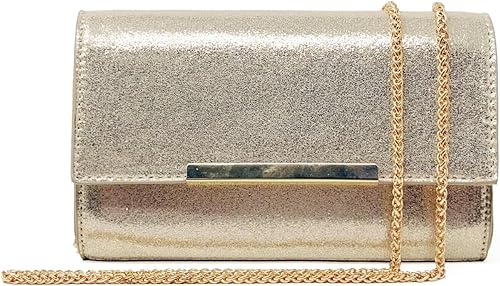 AFKOMST Pequeños bolsos clutch para mujeres, bolso de noche formal, bandolera y carteras de muñeca para fiesta, baile de graduación, cóctel, boda |