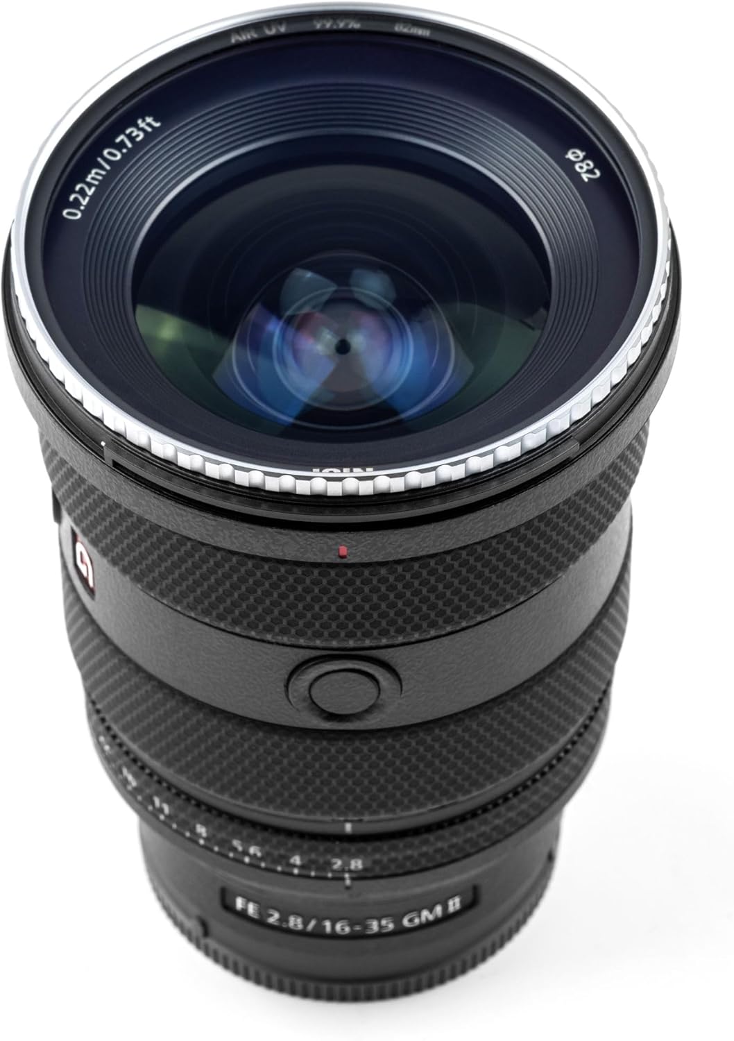 NiSi 95mm Air UV Protection Filter with 99.9% Peak Transmission | 48 Multi-Layer Advanced ULRC Coating | Brass Frame