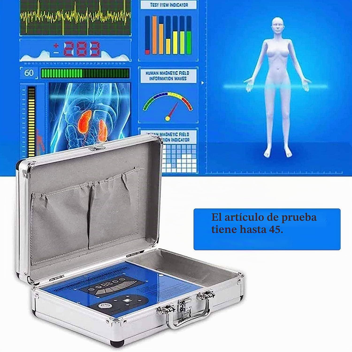Analizador Cuántico, Analizador MagnéTico De Resonancia Cuántica, Detector De Subsalud Corporal Con AnáLisis 3D DináMico, Prueba RáPida Y Precisa De Salud FíSica, MultilingüE, Para Windows