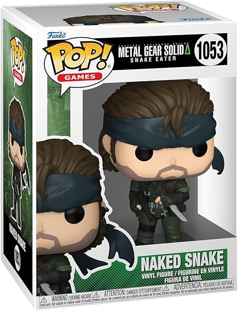 Funko Pop! Games: Metal Gear - Naked Solid Snake - Metal Gear Solid - Collectable Vinyl Figure - Gift Idea - Official Merchandise - Toys for Kids & Adults - Video Games Fans