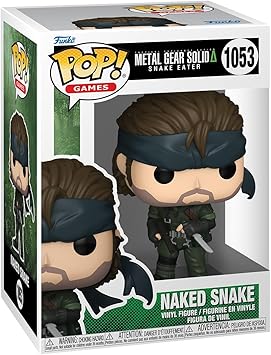 Funko Pop Games: Metal Gear - Naked Solid Snake - Metal Gear Solid - Collectable Vinyl Figure - Gift Idea - Official Merchandise - Toys for Kids & Adults - Video Games Fans