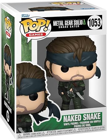 Funko Pop Games: Metal Gear - Naked Solid Snake - Metal Gear Solid - Collectable Vinyl Figure - Gift Idea - Official Merchandise - Toys for Kids & Adults - Video Games Fans