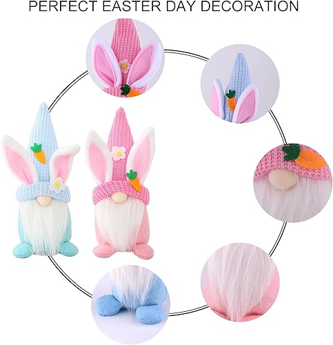 Miniatura 4 de Gnomo festivo para el día de Pascua, Tomte sueco hecho a mano, adornos de decoración de elfo, regalos del día de Acción de Gracias, gnomos suecos