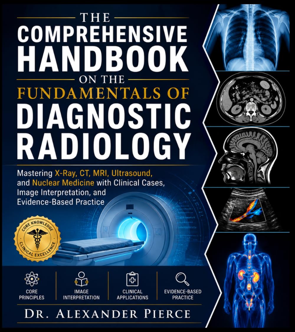Comprehensive Handbook on the Fundamentals of Diagnostic Radiology: Mastering X-Ray, CT, MRI, Ultrasound, and Nuclear Medicine with Clinical Cases, Image Interpretation, and Evidence-Based Practice