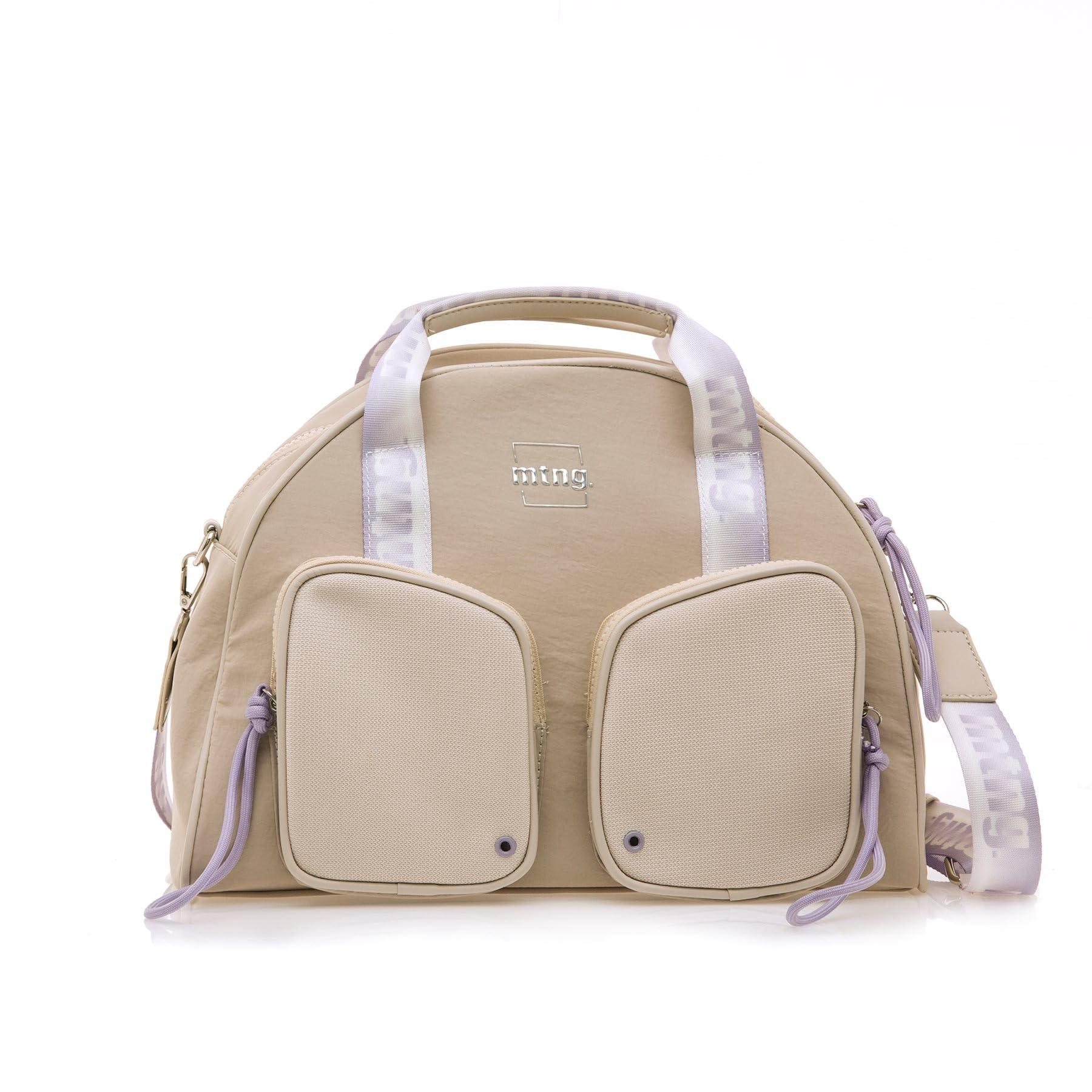 MTNG Women's Bags AERON5, beige, mediano