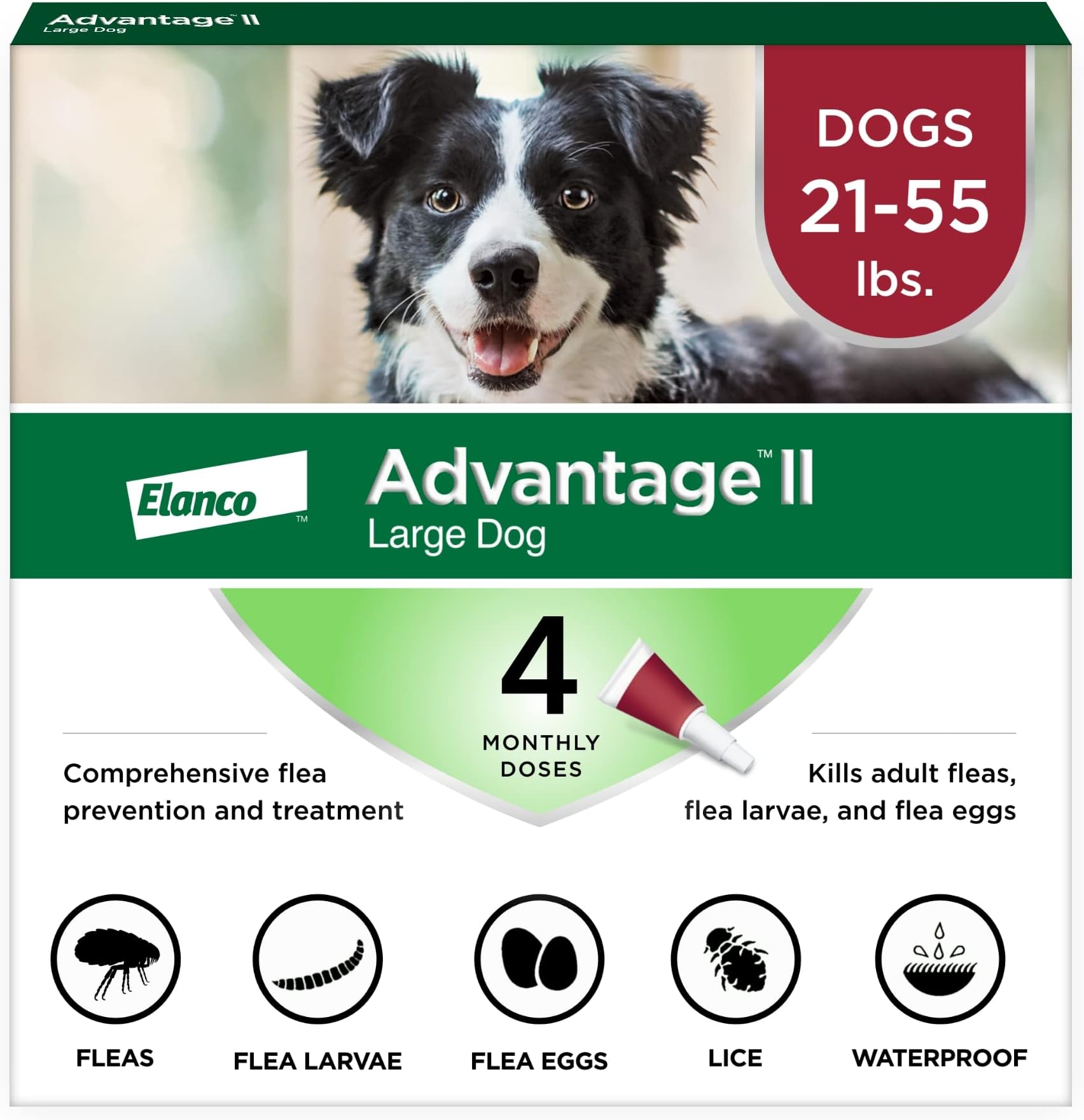 Advantage II Large Dog