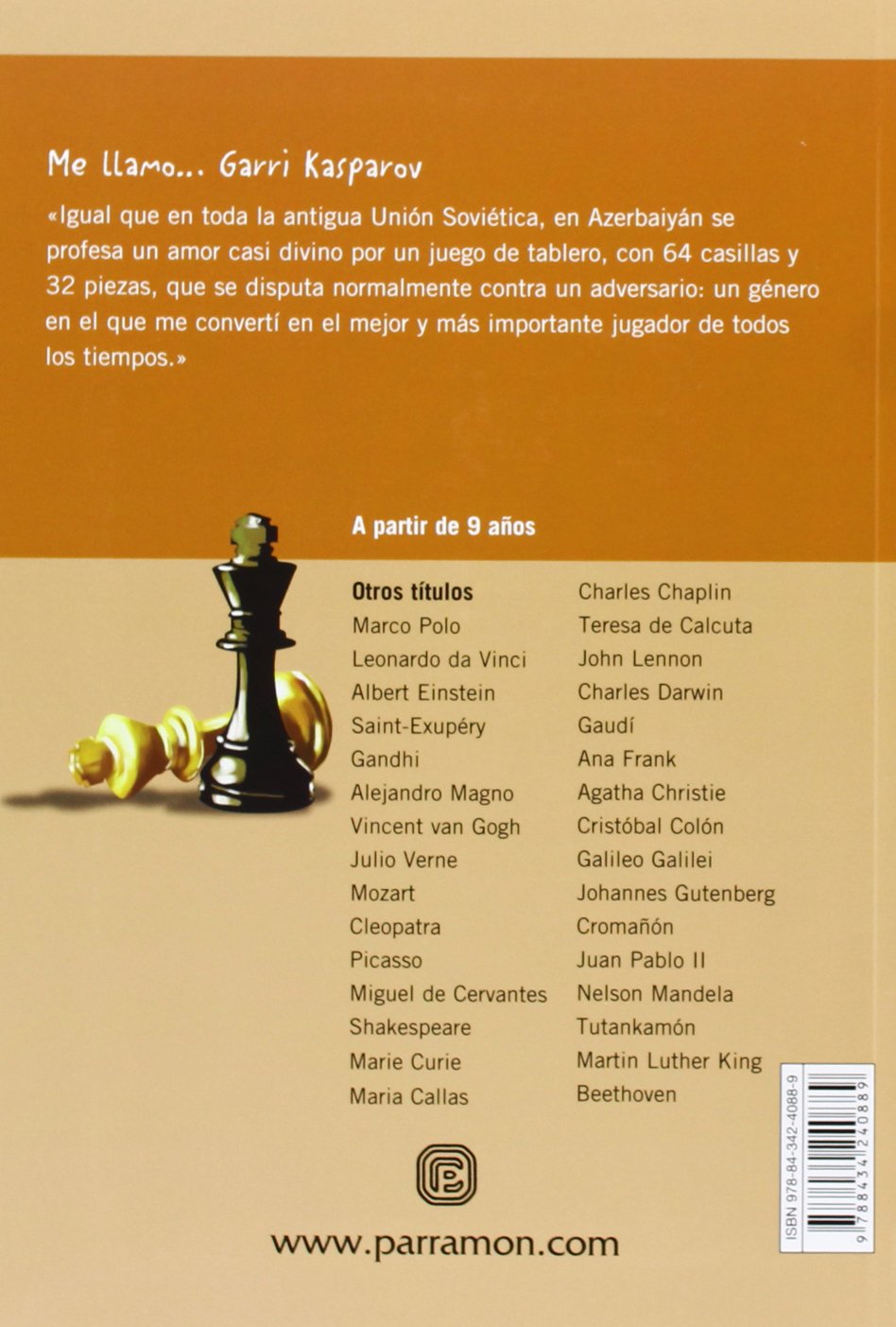 Me llamo ... Garri Kasparov