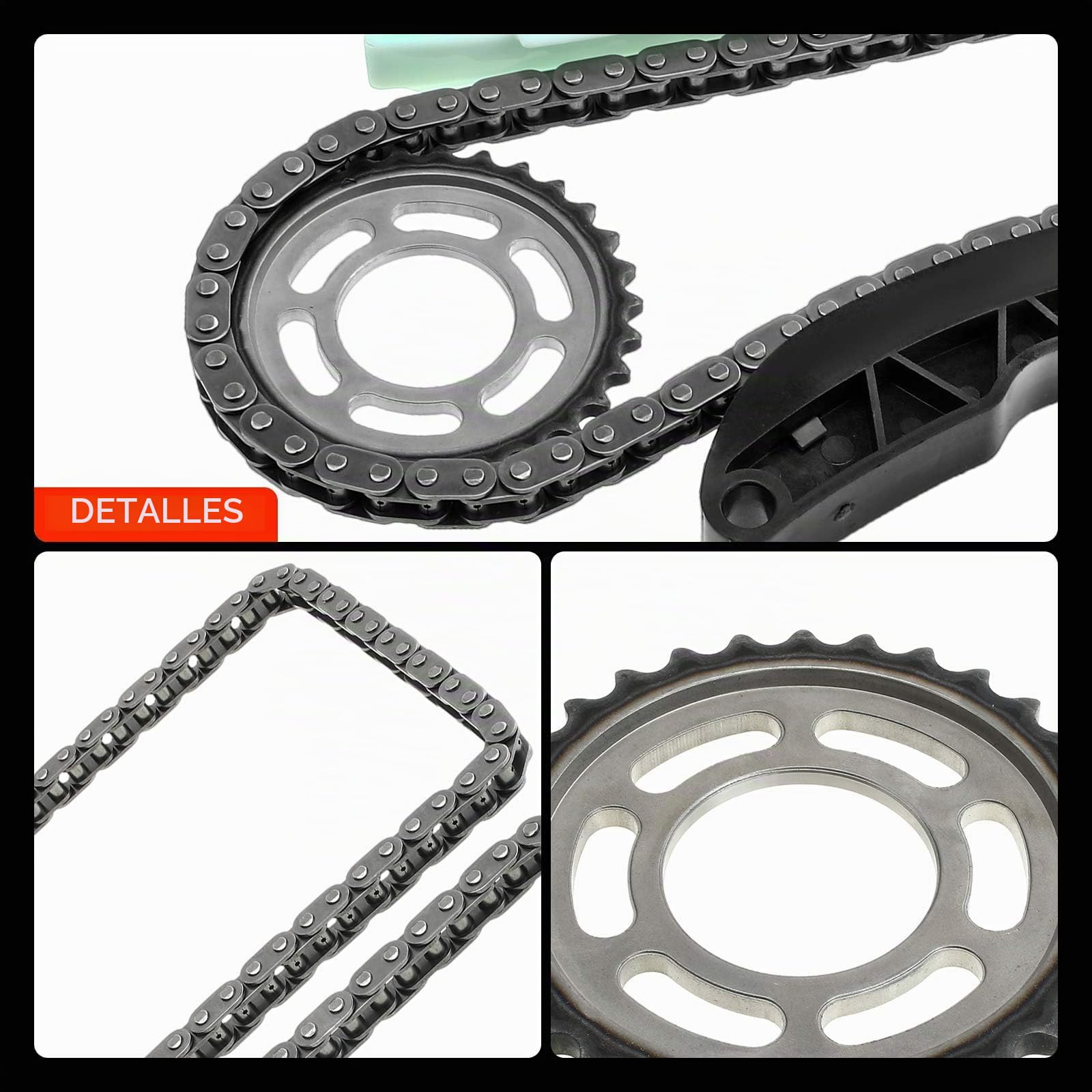 Frankberg Kit de cadena de distribución 11217787280 | Compatible con: Serie 3 Compact E46, Serie 1 E87, Serie 3 E46, Serie 5 Touring E61, Serie 3 Touring E46, Serie 3 Coupé E46