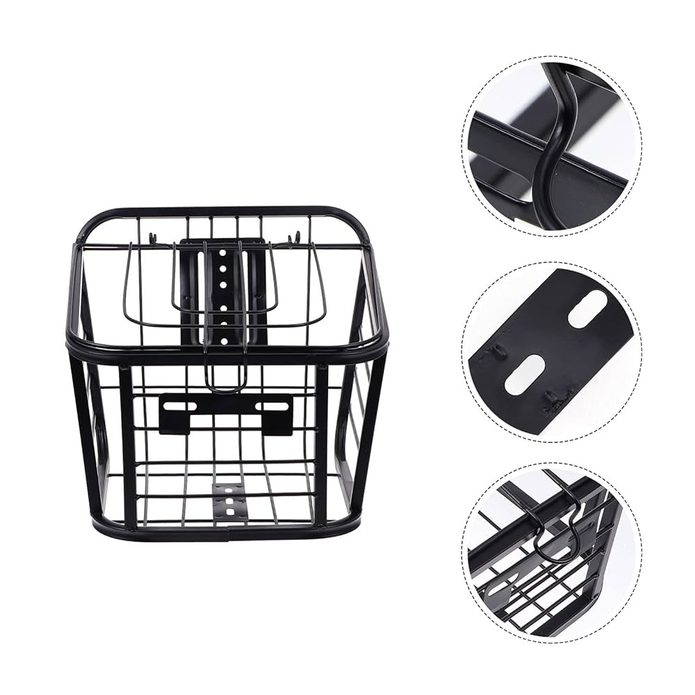 MAHALOシティサイクル (前バスケット付き) 前用パッと開くワンタッチ折りたたみ式バスケット センタン工業