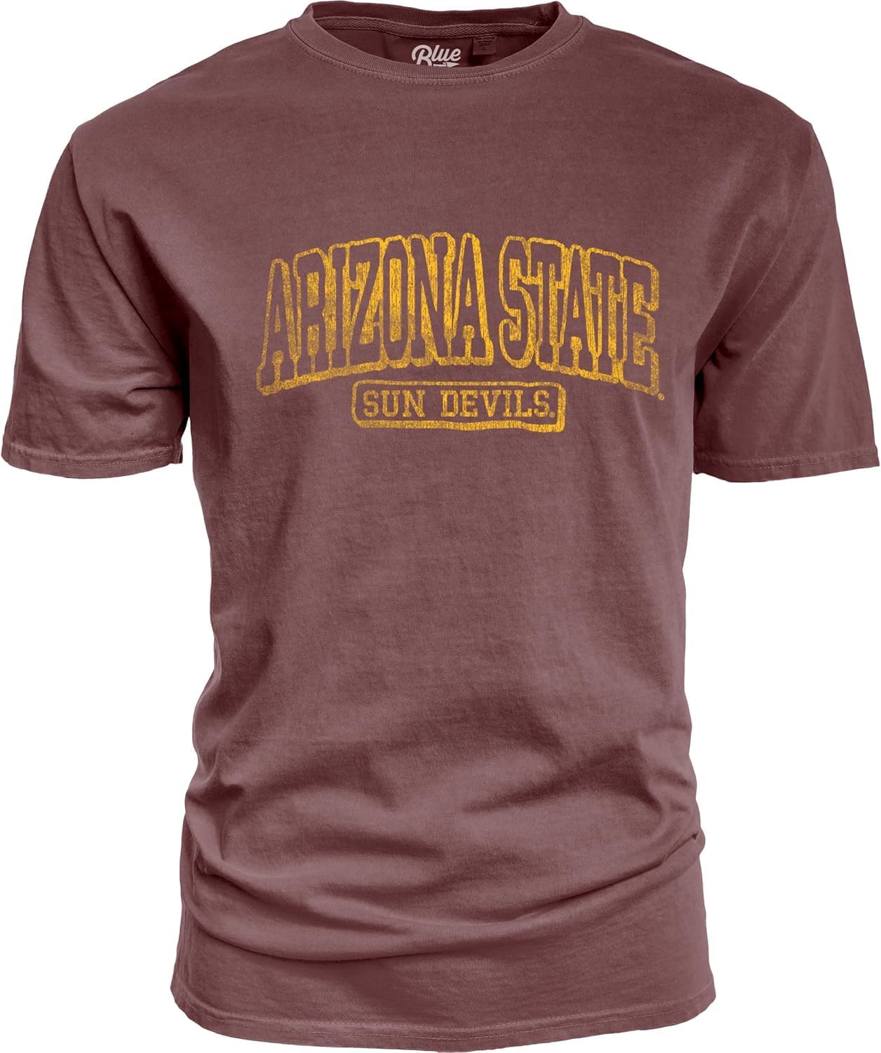 Blue 84 NCAA Unisex-Adult NCAA Officially Licensed T-Shirt Team Color Dyed Ringspun Vintage