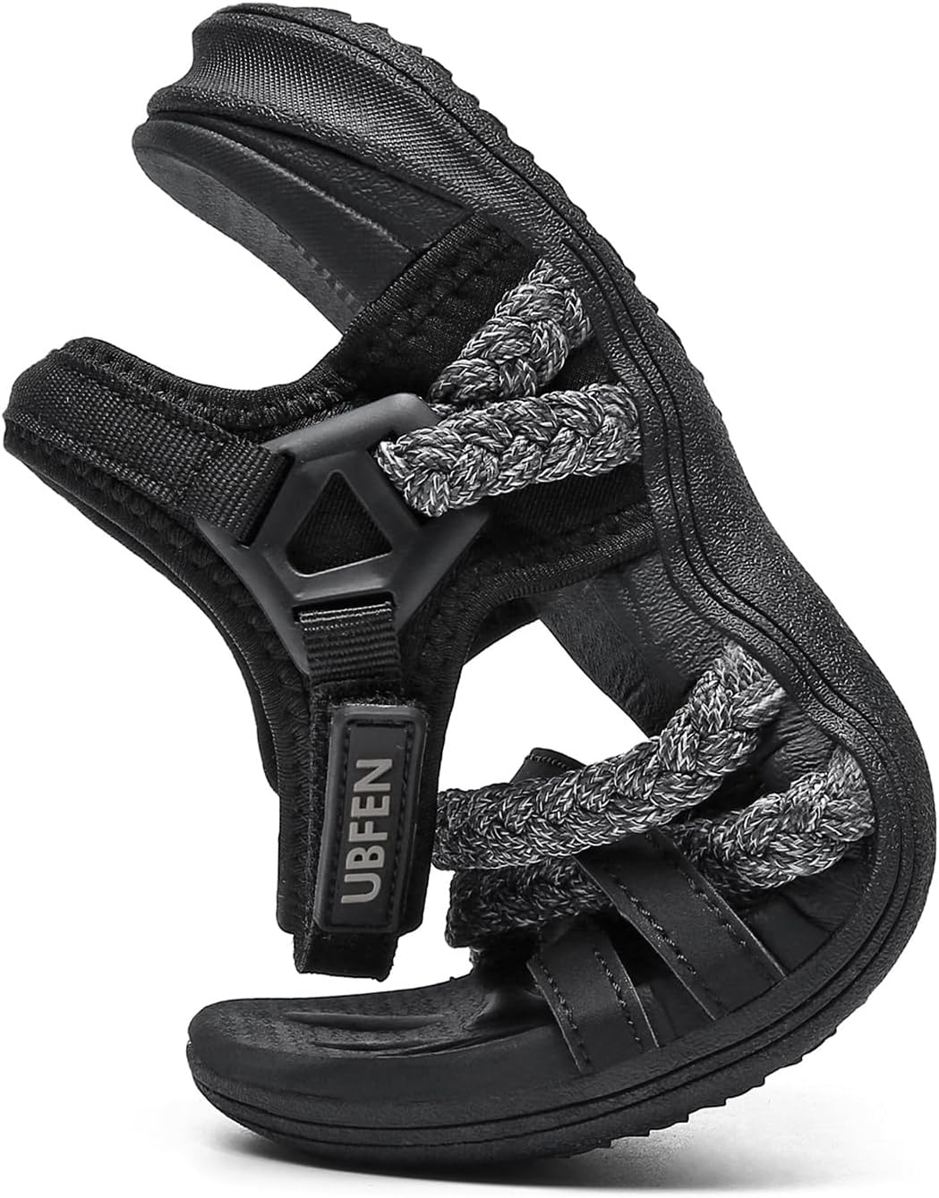 UBFEN Womens Hiking Comfort Sport Sandals Beach Vacation Camping Casual Sport Sandals with Adjustable Straps and Arch Support - Image 4