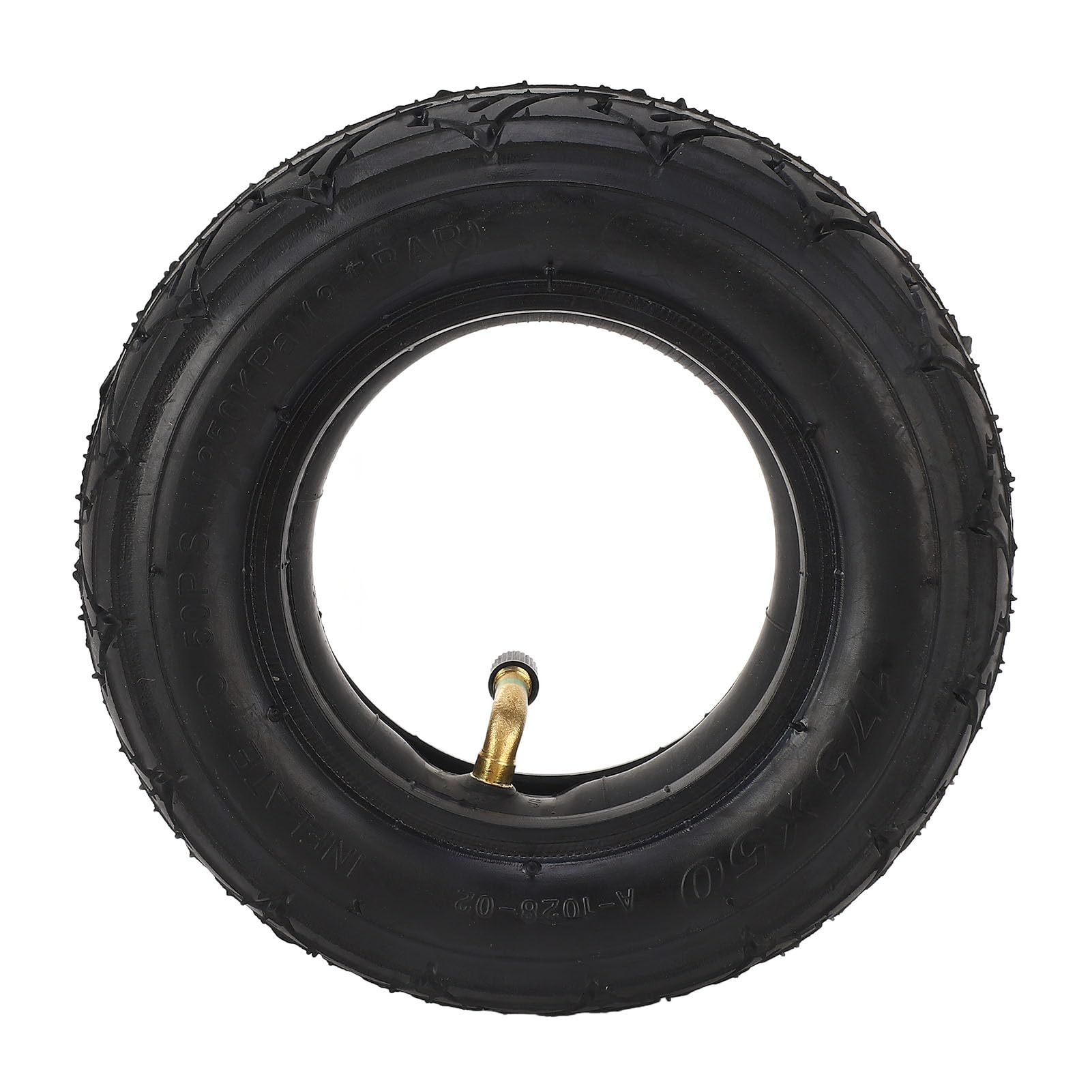 Jauarta 175x50 Electric Scooter Tire Set 7in Rubber Wheel Tyre Strong Grip Anti Slip Easy Installation Electric Scooter Parts