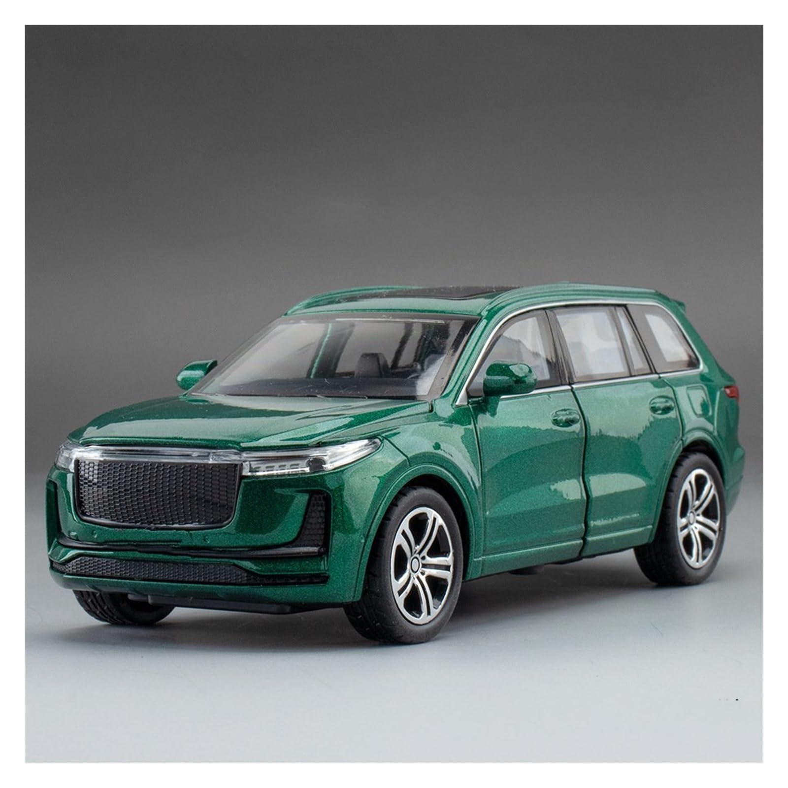 UIFCOG Die Cast Collectible Car Model 1:32 For Leading For 1 For NIO ES8 Alloy Diecast Car Model Collectibles(Green)