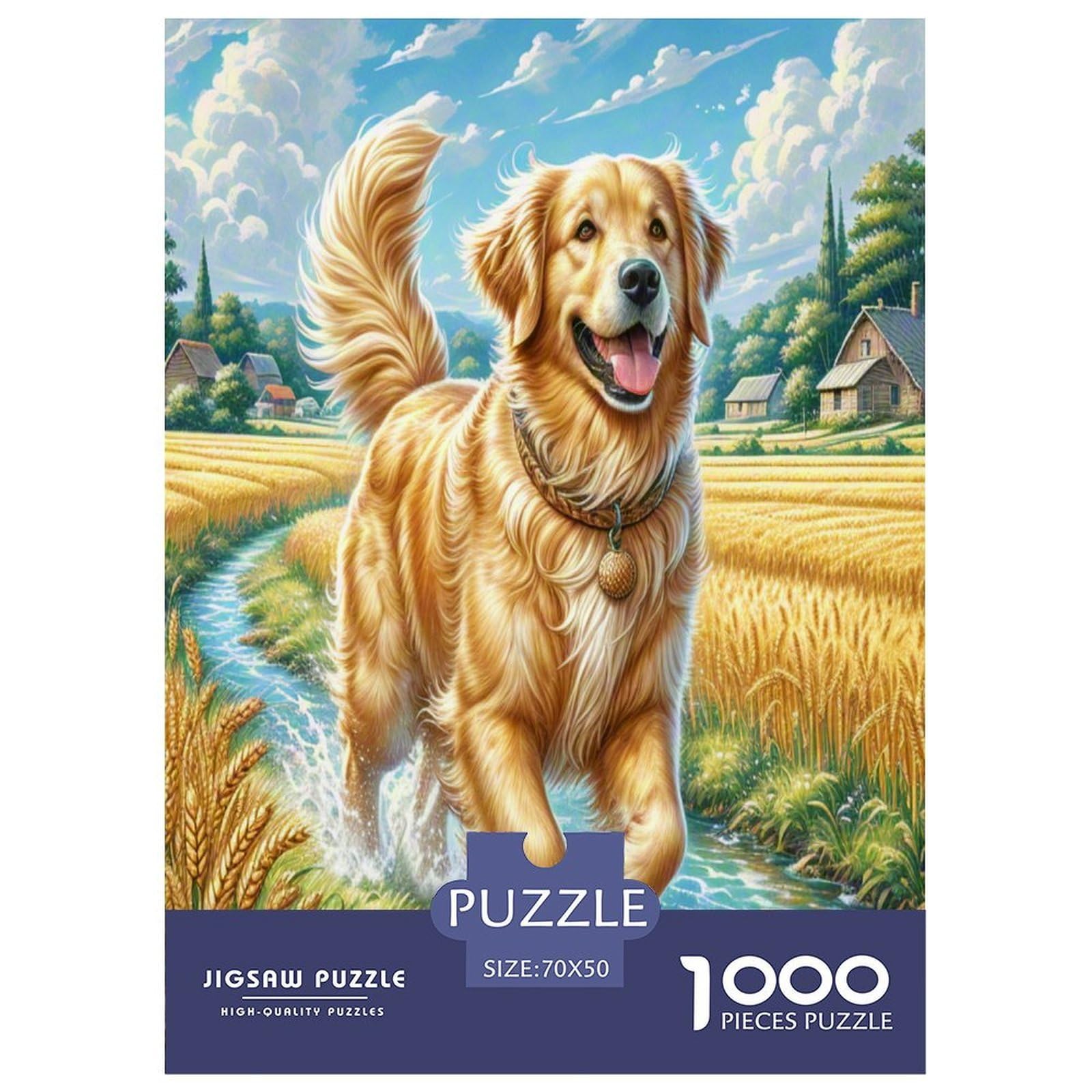 Puzzle Imposible de Retriever Dorado: el gran desafío de 1000 piezas 8