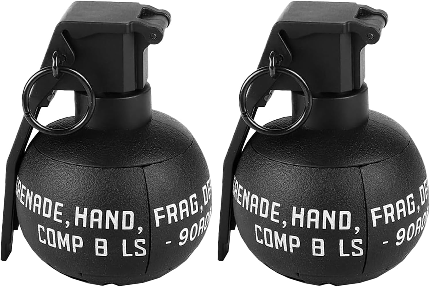 Disratw M67 Airsoft Grenade Toys 2Pcs Tactical Grenade Plastic CS Battle Game Toy
