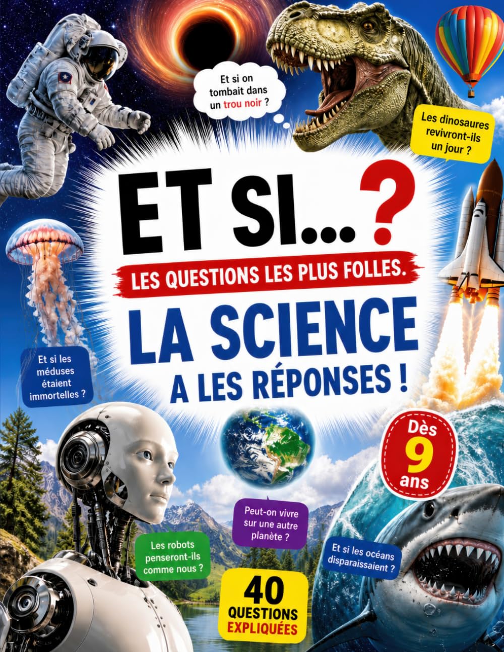 Et Si... ? Les questions les plus folles: La Science a les réponses ! 40 questions incroyables expliquées pour les enfants curieux dès 9 ans