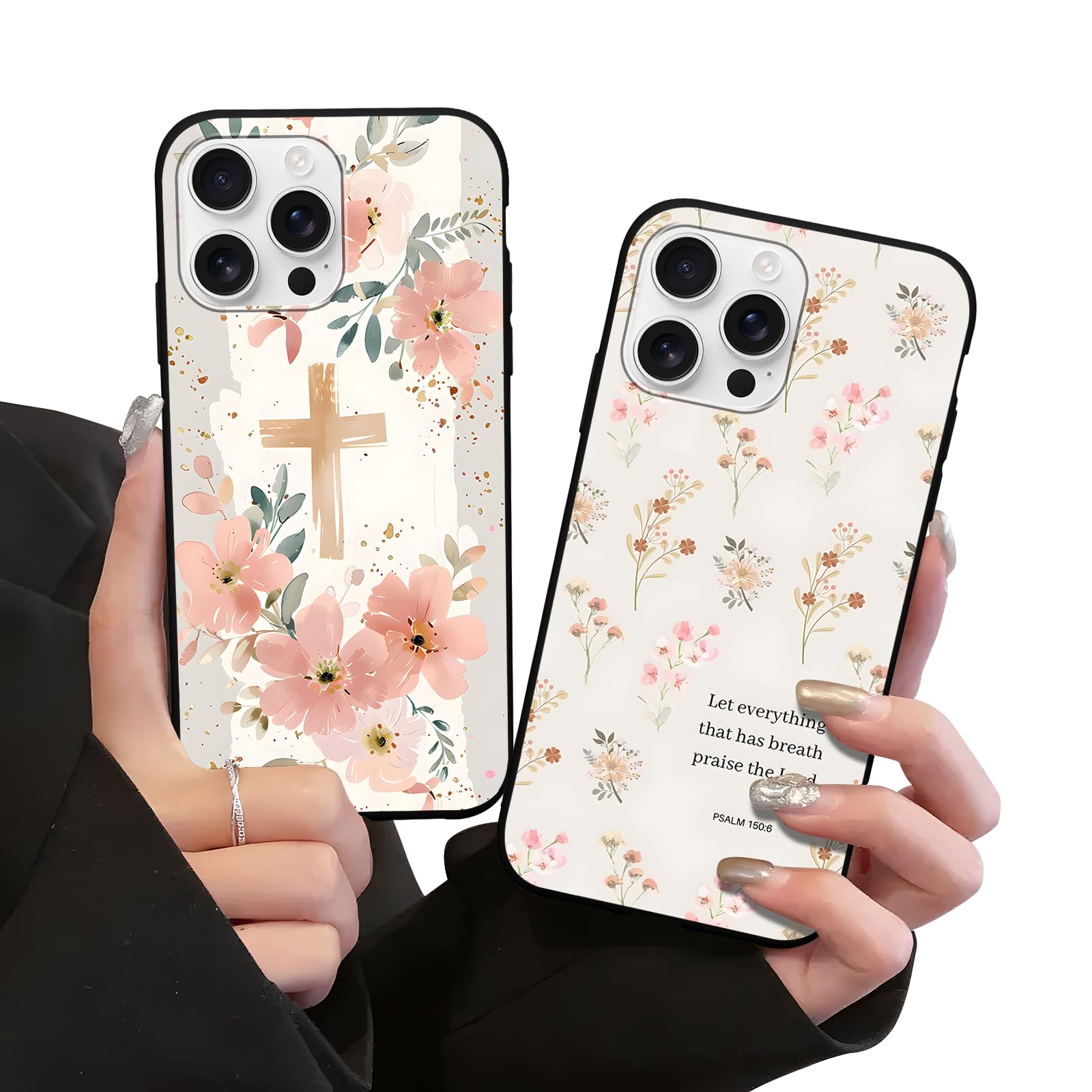 Amazon.com: Zrutru 2 Pack Floral Christian Cross Jesus Bible Verse Phone Cases for iPhone 13 Pro Case Soft Shockproof Protective for Women Man Phone Cover Funda for iPhone 13 Pro 6.1 Inch : Amazon.com: Zrutru 2 Pack Floral Christian Cross Jesus Bible Verse Phone Cases for iPhone 13 Pro Case Soft Shockproof Protective for Women Man Phone Cover Funda for iPhone 13 Pro 6.1 Inch :