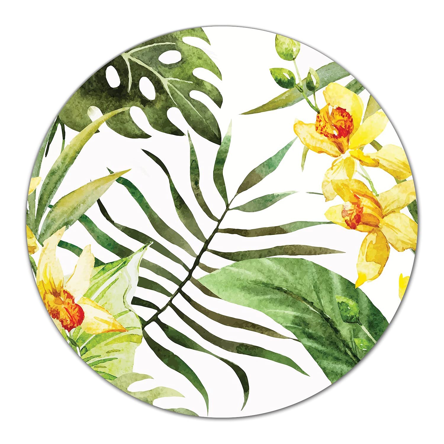 Tapis de découpe floral pour cuisiner et protéger la table de cuisson