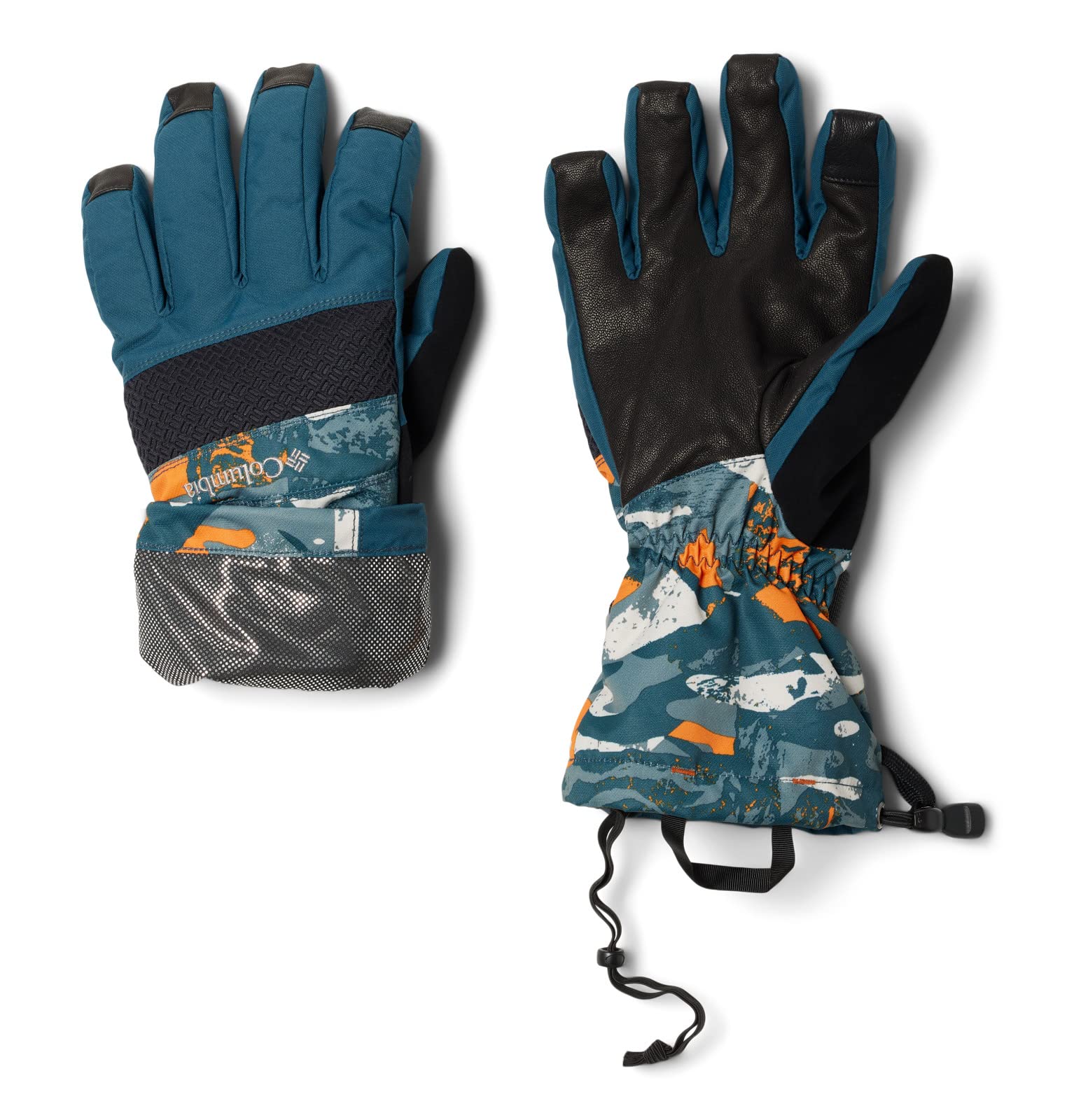 Columbia Men's Whirlibird II Glove, Night Wave Geoglacial/Night Wave, Medium