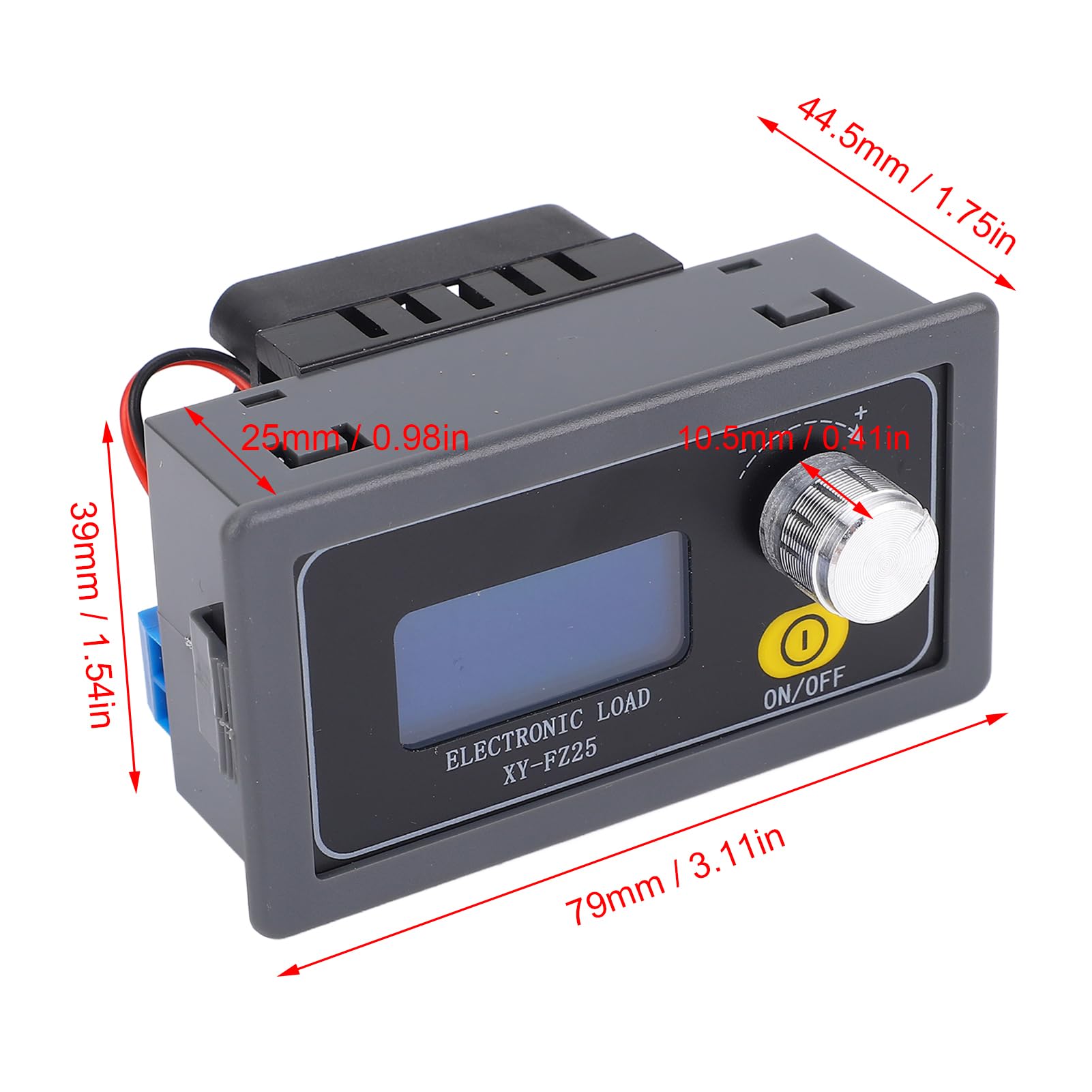 XY FZ25 Battery Discharge Tester Constant Current Electronic Load Adjustable Load Module Battery Discharge Power 25w Capacity Tester DC5.0~30.0V