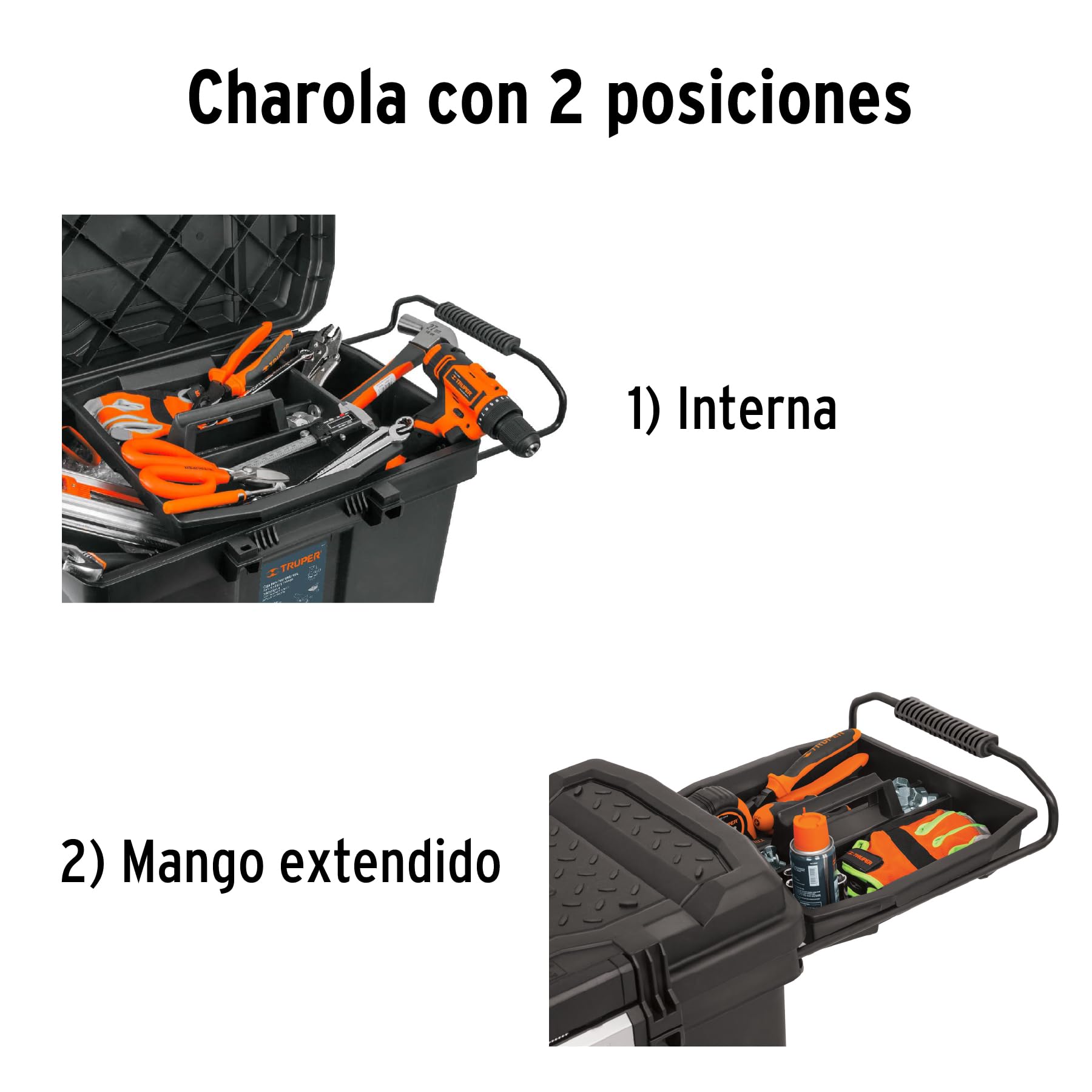 Caja para herramientas con ruedas