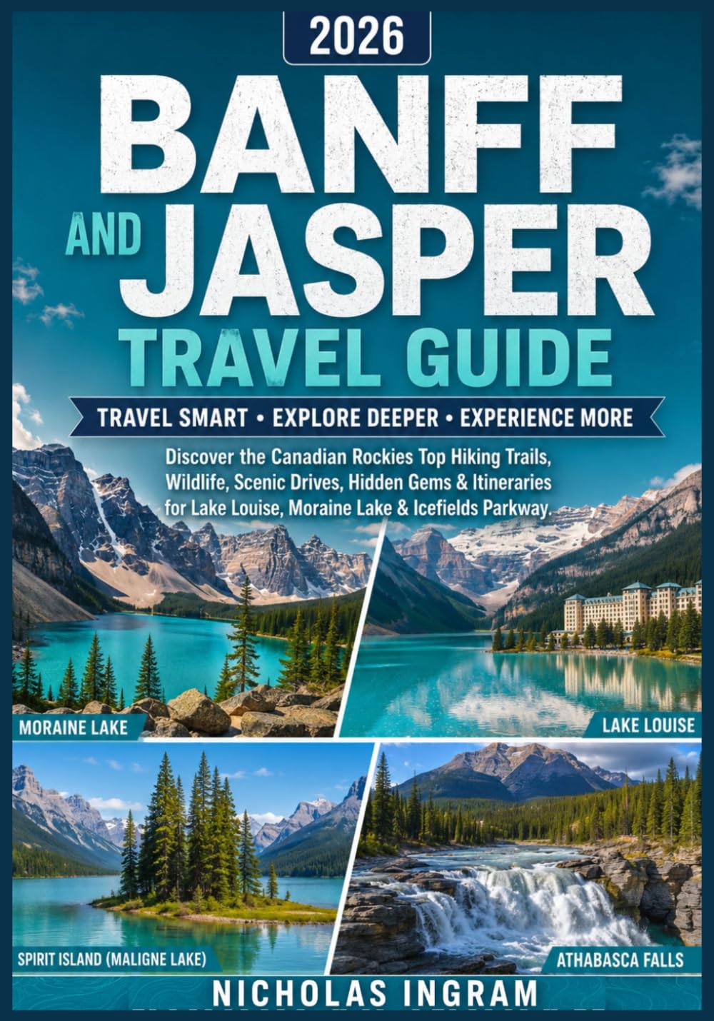 BANFF AND JASPER TRAVEL GUIDE 2026: Discover the Canadian Rockies Top Hiking Trails, Wildlife, Scenic Drives, Hidden Gems & Itineraries for Lake Louise, Moraine Lake & Icefields Parkway.