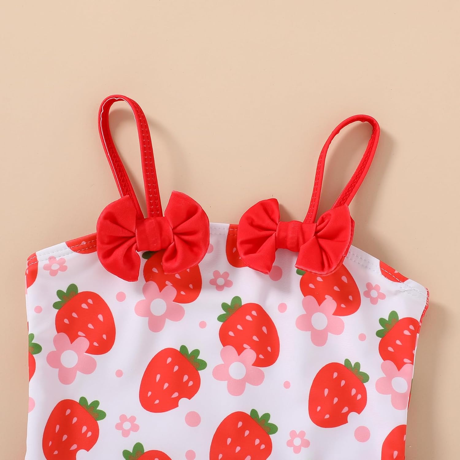 YOUNGER TREE Toddler Baby Girl Swimsuit Infant One Piece Bathing Suits with Hat Newborn Summer Beach Swimwear - Image 4