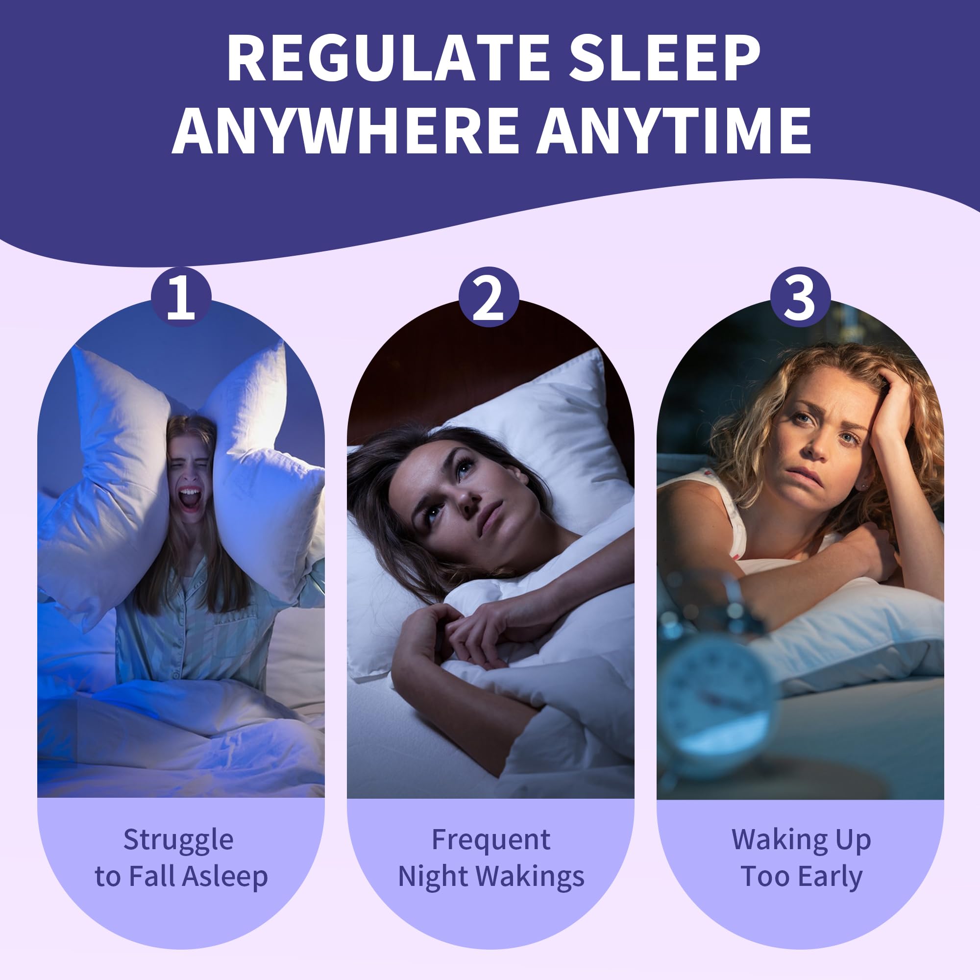60ct Deep Sleep Patches for Adults - All Natural Sleep Patches Stickers 8-Hour Lasting, Cruelty Free (Clear-60ct) — Amazon image 2