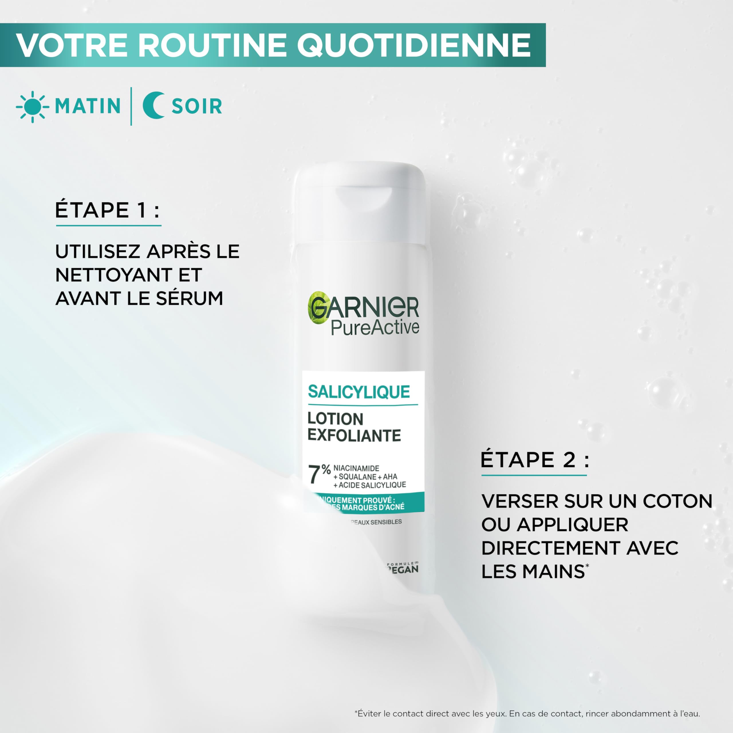Garnier PureActive salicilico lozione esfoliante 120 ml