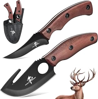 Purple Dragon Fixed Blade Skinning Knife Set