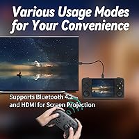 Vista 6 de RG35XX H Retro Handheld Game Console Linux System 3.5''IPS Screen Built-in 64G TF Card with 3545+ Preinstalled Games RG 35XXH Portable Gaming