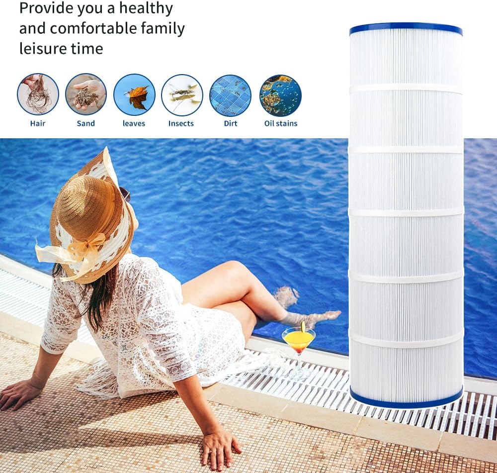 Replacement Pool Filter Compatible with Hayward CX1750RE, C1750, for Unicel C-8417, for Filbur FC-1294, 817-0175P, for Aladdin 27501, 175 Sq. Ft Pool Filter