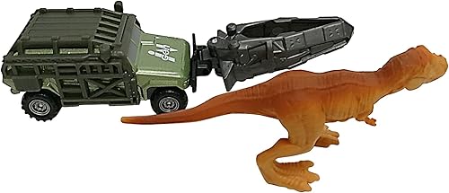 Miniatura 5 de MATCHBOX JURASSIC WORLD DINO TRANSPORTERS TYRANNO-HAULER Vehículo y figura