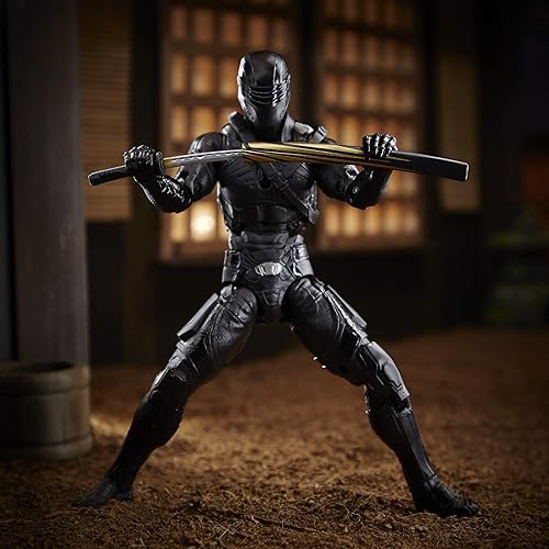 Miniatura 6 de Hasbro G.I. Joe Classified Series Snake Eyes: G.I. Joe Origins Snake Eyes Figura de acción 16, juguete a escala de 6 pulgadas prémium con arte