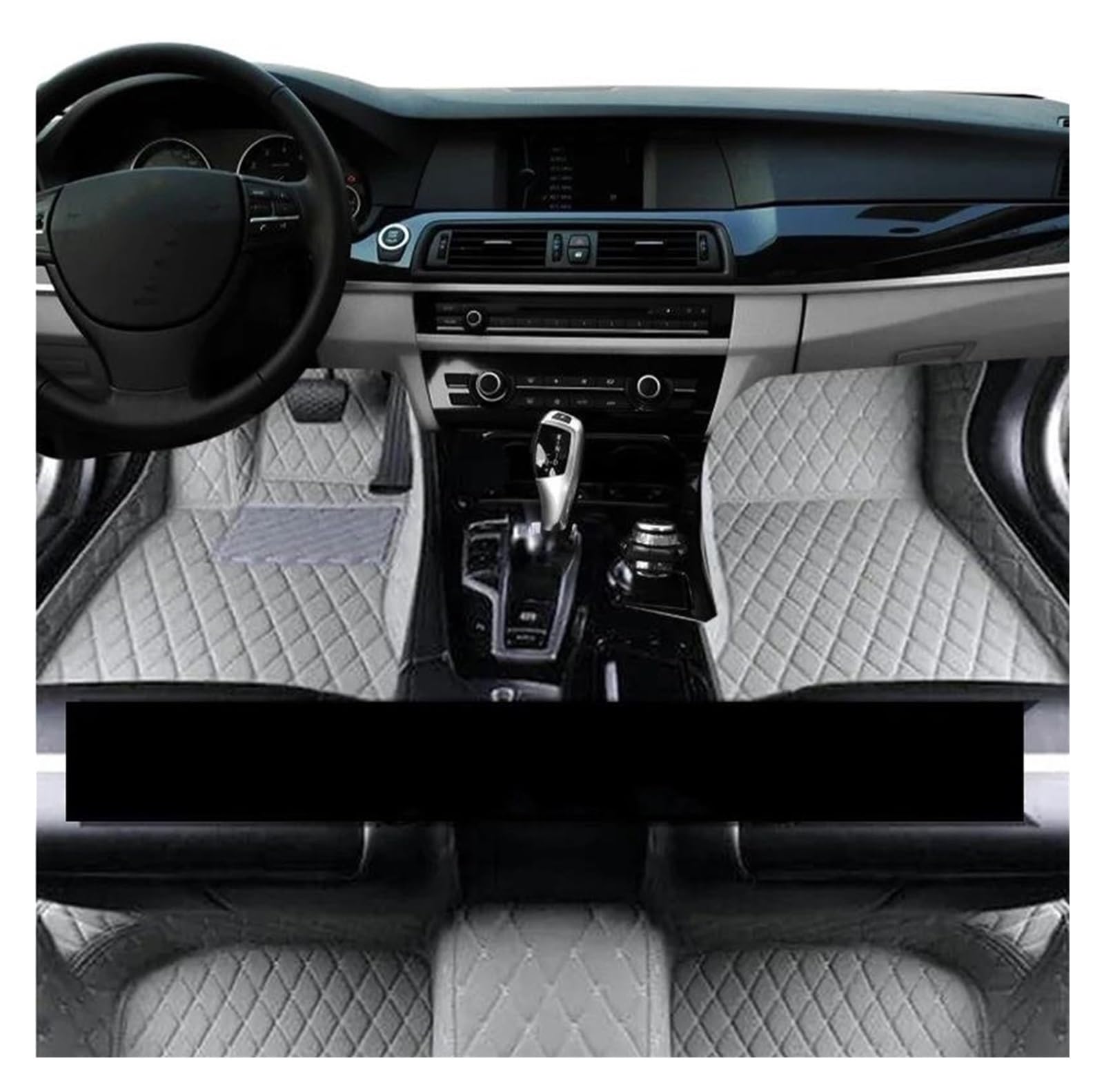 Tapis de sol Skoda Kodiaq 7 places contre la boue et l'eau